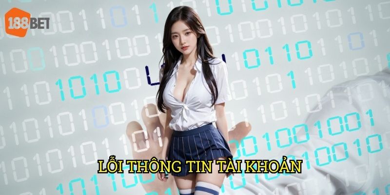 Lỗi thông tin tài khoản 188bet: Hướng dẫn khắc phục toàn diện 7 Lỗi thông tin tài khoản 188bet: Hướng dẫn khắc phục toàn diện